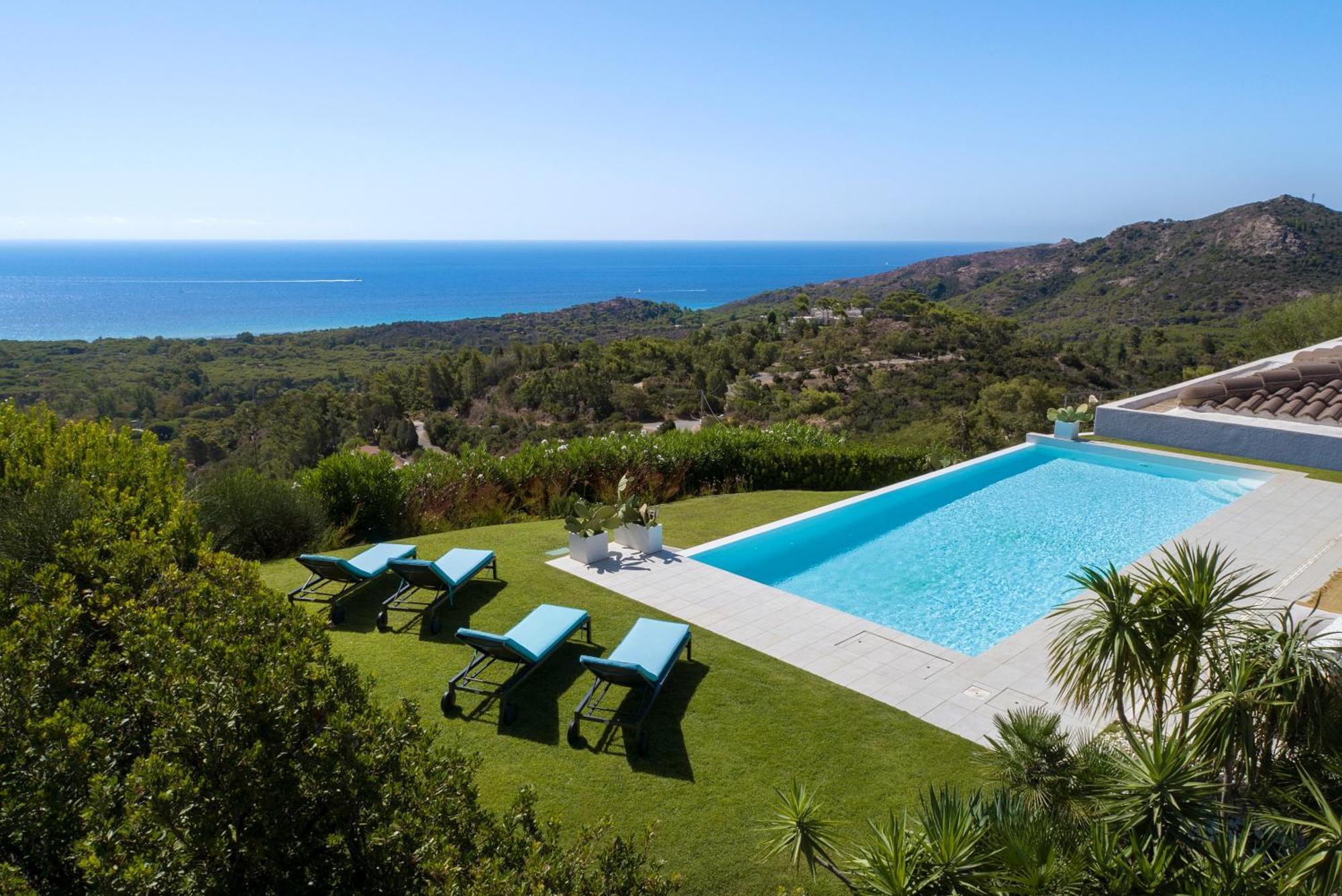 Villa Marita - Luxury Villa With Infinity Pool - Sud Sardegna Киа Экстерьер фото